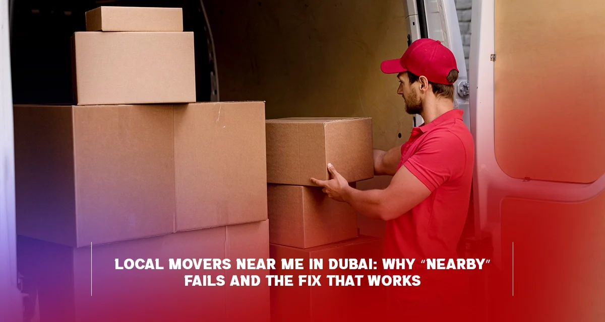 Local movers in Dubai