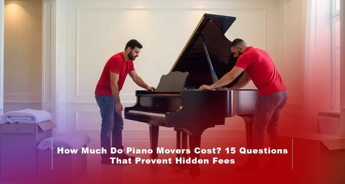 Piano movers cost in Dubai