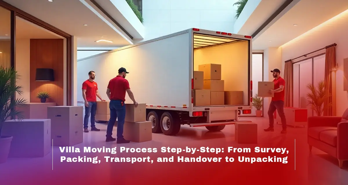 Villa moving process in Dubai
