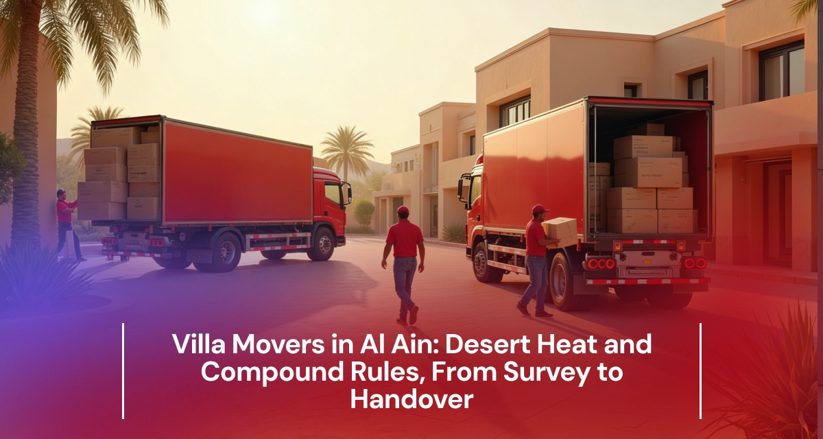 Villa Movers in Al Ain
