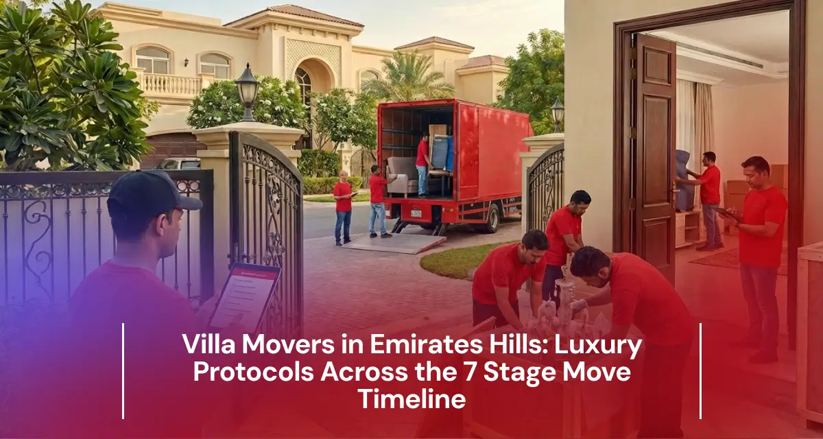 Villa Movers in Emirates Hills