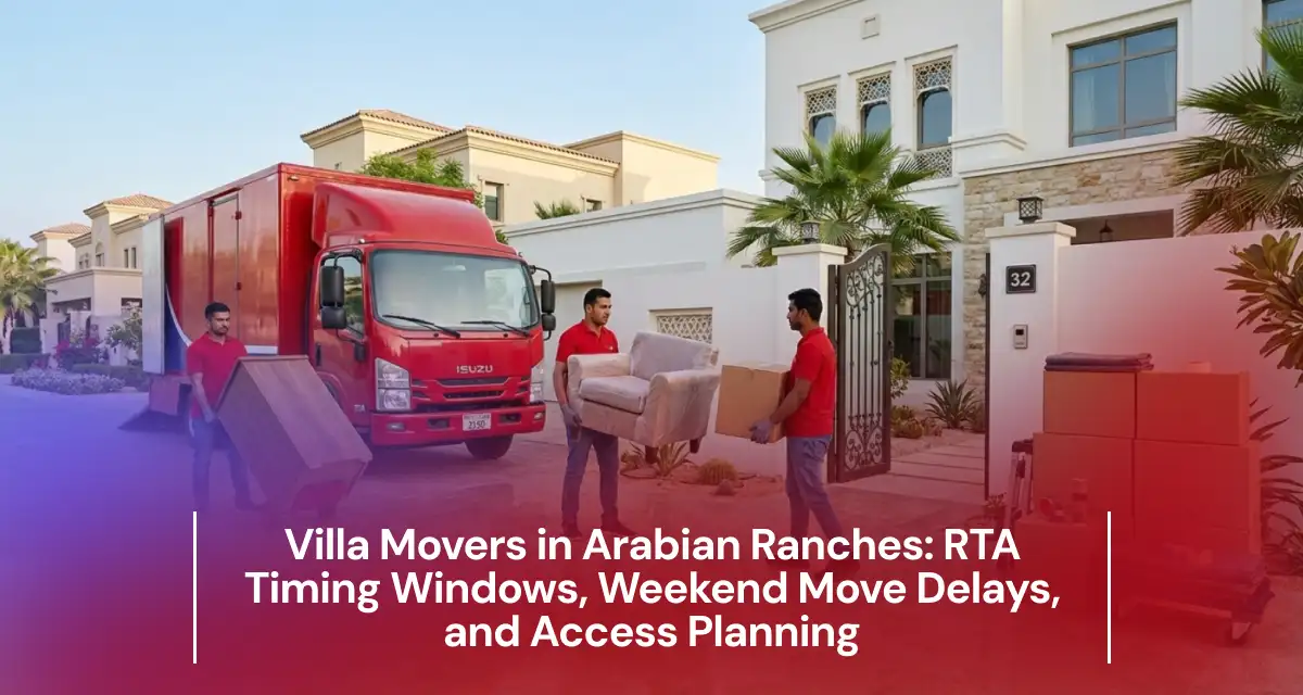 Villa Movers in Arabian Ranches